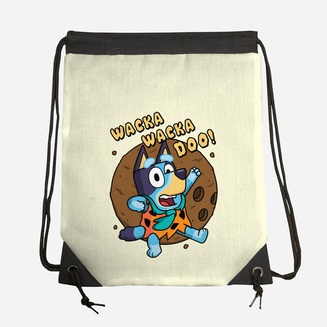 Wacka Wacka Doo-None-Drawstring-Bag-Raffiti