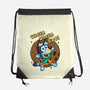 Wacka Wacka Doo-None-Drawstring-Bag-Raffiti