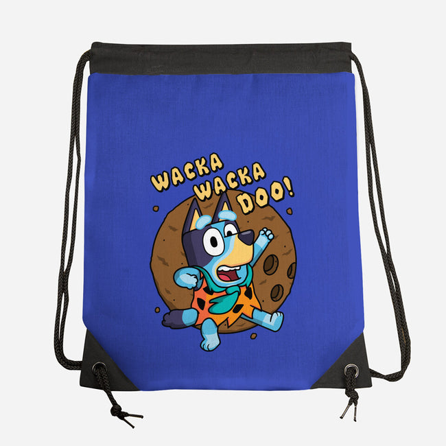Wacka Wacka Doo-None-Drawstring-Bag-Raffiti