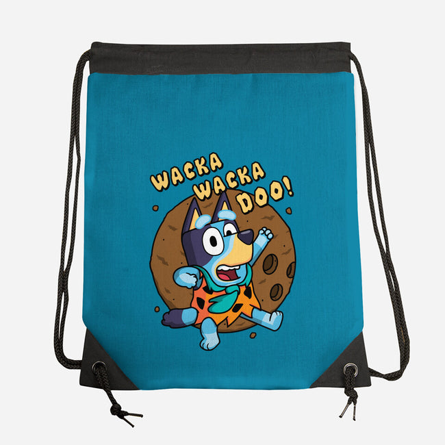 Wacka Wacka Doo-None-Drawstring-Bag-Raffiti