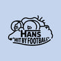 Hans Hit By Football-Unisex-Basic-Tee-Raffiti