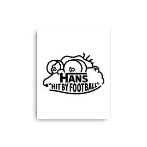 Hans Hit By Football
