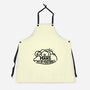 Hans Hit By Football-Unisex-Kitchen-Apron-Raffiti
