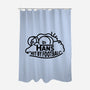 Hans Hit By Football-None-Polyester-Shower Curtain-Raffiti
