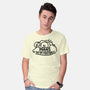 Hans Hit By Football-Mens-Basic-Tee-Raffiti