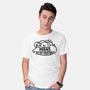 Hans Hit By Football-Mens-Basic-Tee-Raffiti