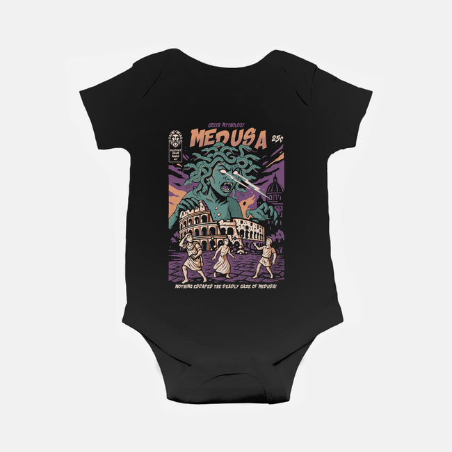 Medusa Attack-Baby-Basic-Onesie-Eoli Studio