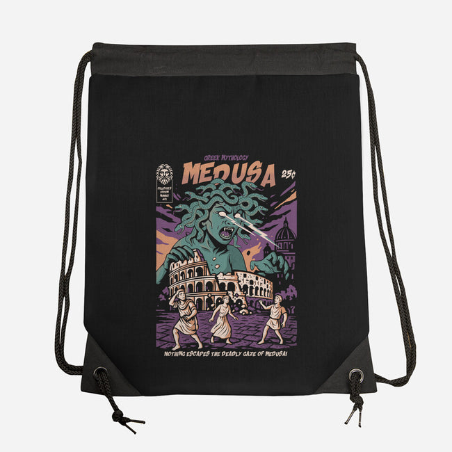 Medusa Attack-None-Drawstring-Bag-Eoli Studio