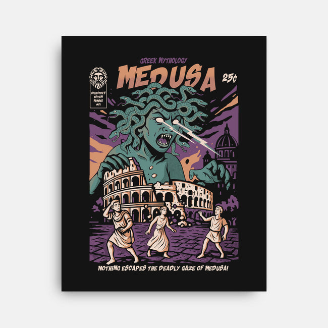 Medusa Attack-None-Stretched-Canvas-Eoli Studio