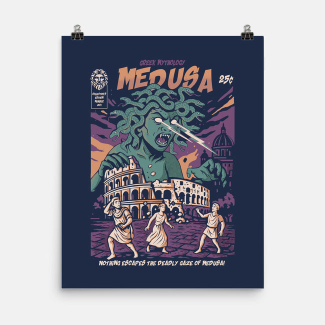 Medusa Attack-None-Matte-Poster-Eoli Studio