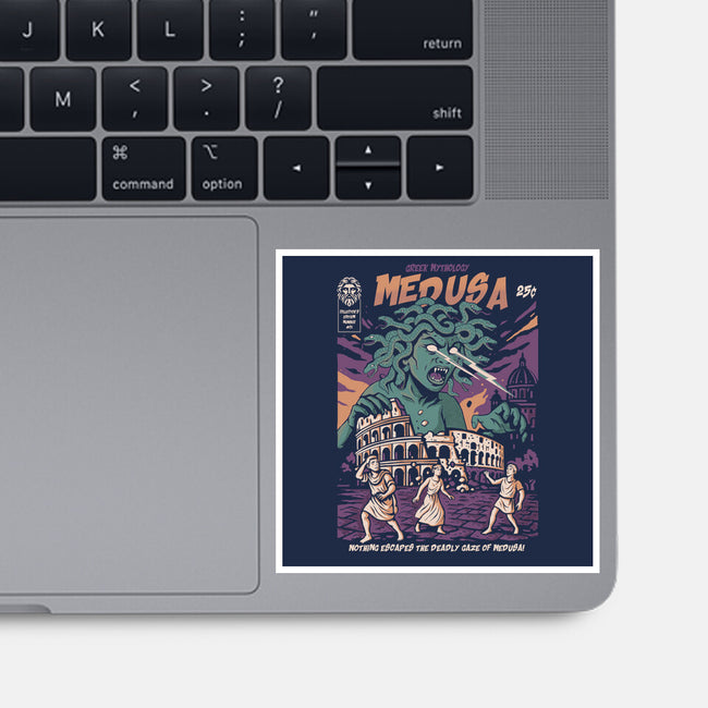 Medusa Attack-None-Glossy-Sticker-Eoli Studio