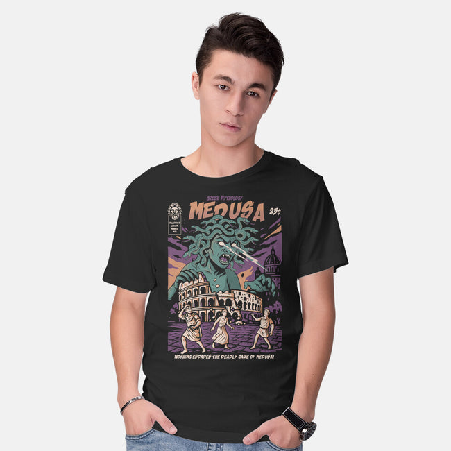Medusa Attack-Mens-Basic-Tee-Eoli Studio