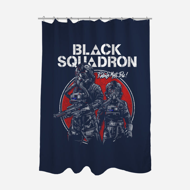 Rebels Must Die-None-Polyester-Shower Curtain-CappO