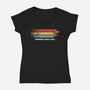 Running Since 1985-Womens-V-Neck-Tee-erion_designs