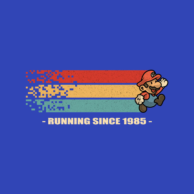 Running Since 1985-Youth-Crew Neck-Sweatshirt-erion_designs