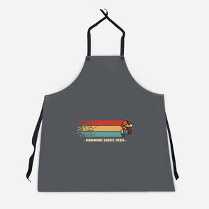 Running Since 1985-Unisex-Kitchen-Apron-erion_designs