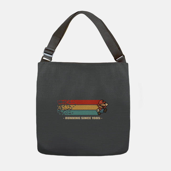 Running Since 1985-None-Adjustable Tote-Bag-erion_designs