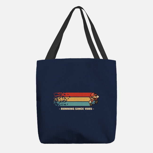 Running Since 1985-None-Basic Tote-Bag-erion_designs