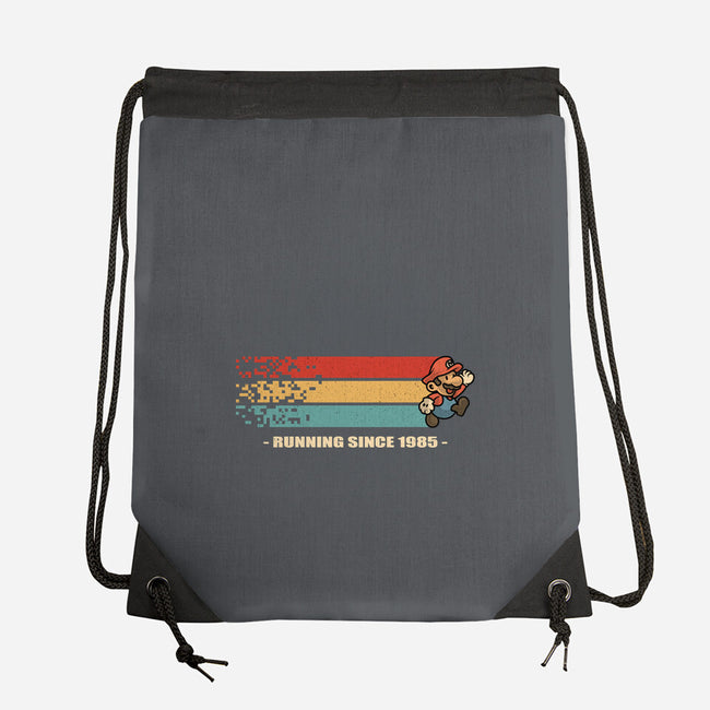 Running Since 1985-None-Drawstring-Bag-erion_designs
