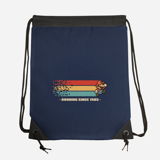 Running Since 1985-None-Drawstring-Bag-erion_designs