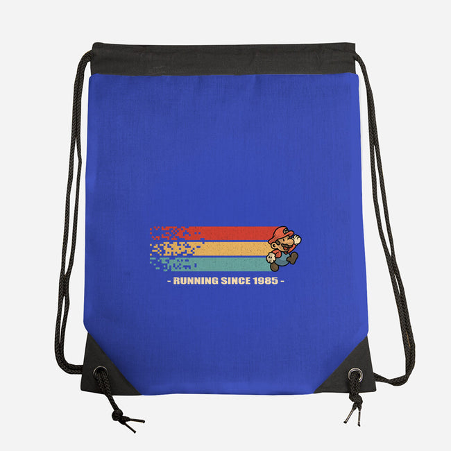 Running Since 1985-None-Drawstring-Bag-erion_designs