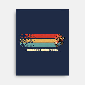 Running Since 1985-None-Stretched-Canvas-erion_designs