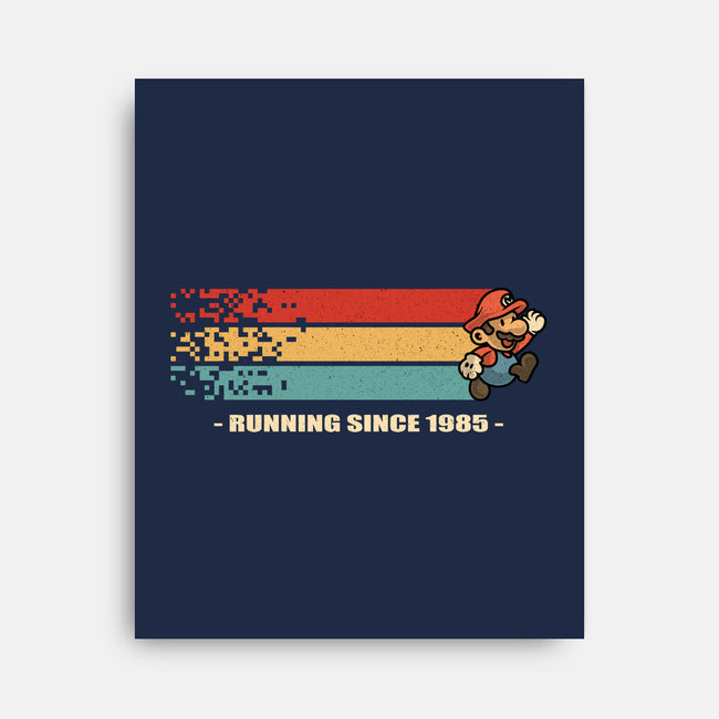 Running Since 1985-None-Stretched-Canvas-erion_designs