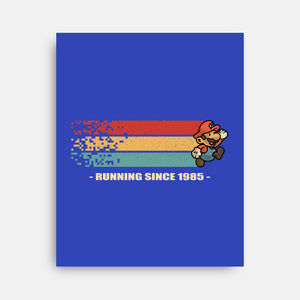 Running Since 1985-None-Stretched-Canvas-erion_designs