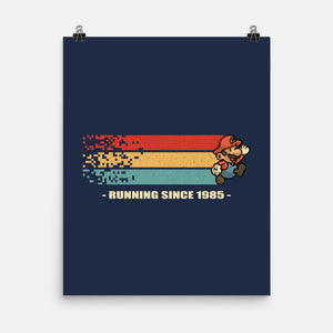 Running Since 1985-None-Matte-Poster-erion_designs
