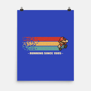 Running Since 1985-None-Matte-Poster-erion_designs