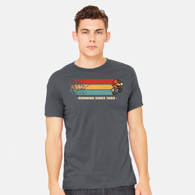 Running Since 1985-Mens-Heavyweight-Tee-erion_designs
