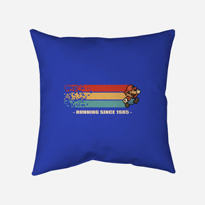 Running Since 1985-None-Removable Cover w Insert-Throw Pillow-erion_designs