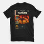 Tales From Hawkins-Womens-Fitted-Tee-Green Devil