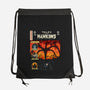 Tales From Hawkins-None-Drawstring-Bag-Green Devil