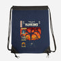 Tales From Hawkins-None-Drawstring-Bag-Green Devil