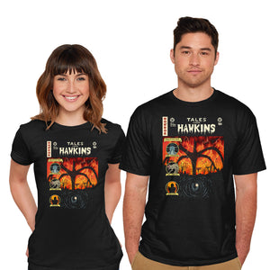 Tales From Hawkins-Mens-Basic-Tee-Green Devil