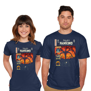Tales From Hawkins-Mens-Basic-Tee-Green Devil