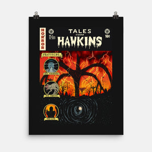 Tales From Hawkins-None-Matte-Poster-Green Devil