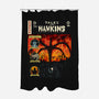Tales From Hawkins-None-Polyester-Shower Curtain-Green Devil