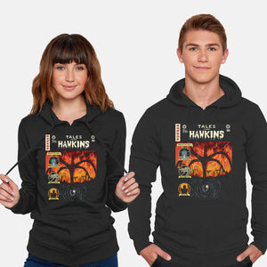 Tales From Hawkins-Unisex-Pullover-Sweatshirt-Green Devil
