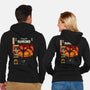 Tales From Hawkins-Unisex-Zip-Up-Sweatshirt-Green Devil