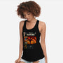 Tales From Hawkins-Womens-Racerback-Tank-Green Devil