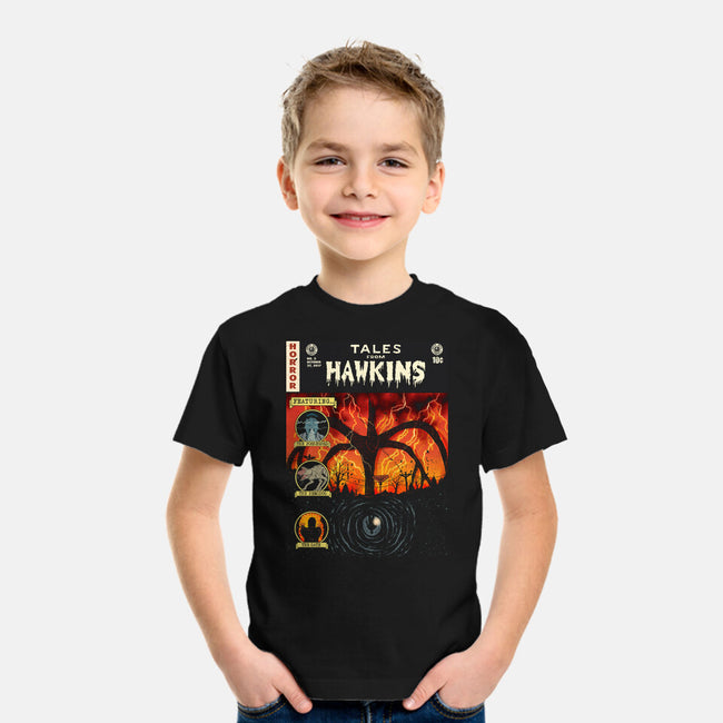 Tales From Hawkins-Youth-Basic-Tee-Green Devil