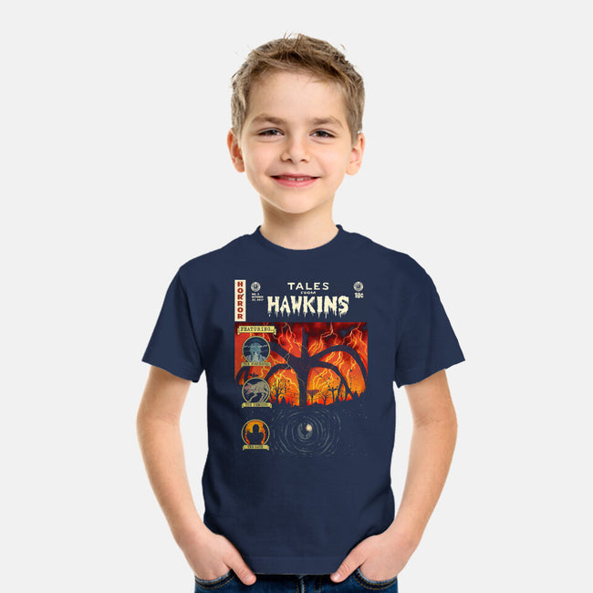 Tales From Hawkins-Youth-Basic-Tee-Green Devil