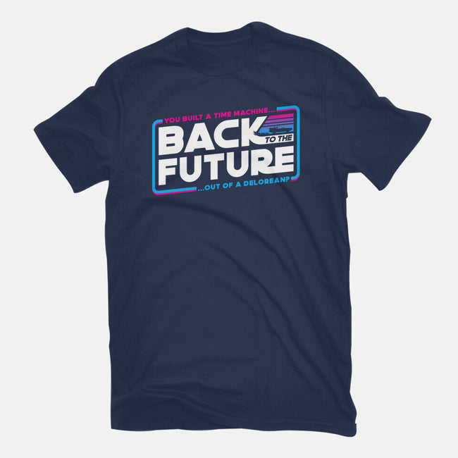 Back To The Stars-Unisex-Basic-Tee-rocketman_art