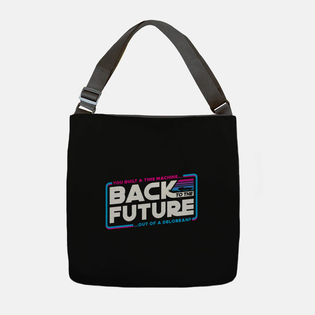 Back To The Stars-None-Adjustable Tote-Bag-rocketman_art