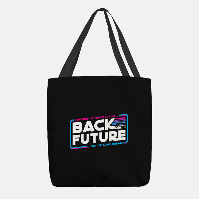 Back To The Stars-None-Basic Tote-Bag-rocketman_art