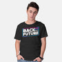 Back To The Stars-Mens-Basic-Tee-rocketman_art