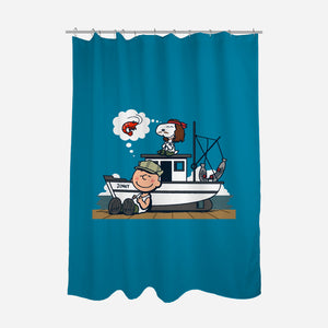 Shrimp Nuts-None-Polyester-Shower Curtain-Boggs Nicolas