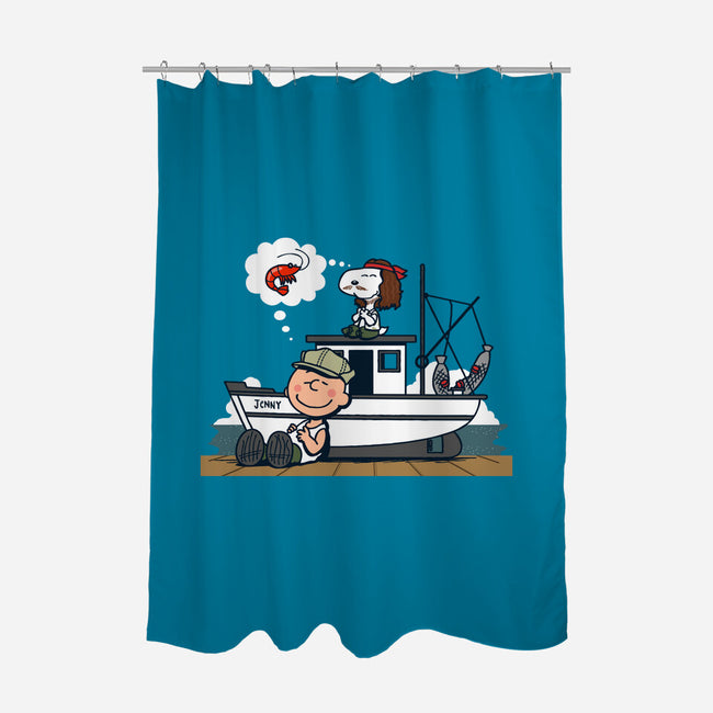 Shrimp Nuts-None-Polyester-Shower Curtain-Boggs Nicolas